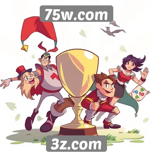 Histórico de jogos populares no site 75w.com